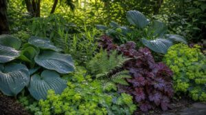 combining foliage colors and textures combining foliage colors and textures