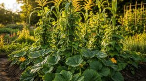 corn, beans, and squash for the three sisters system corn, beans, and squash for the three sisters system