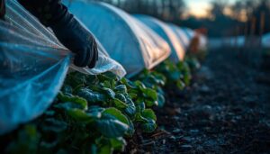 cover plants before frost arrives cover plants before frost arrives