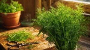 dill before flowering dill before flowering