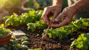 direct sow fast herbs like basil, dill, cilantro, and parsley in spring direct sow fast herbs like basil, dill, cilantro, and parsley in spring