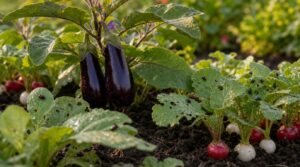 eggplant with radishes as flea beetle trap crops eggplant with radishes as flea beetle trap crops
