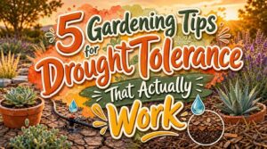 gardening tips for drought tolerance