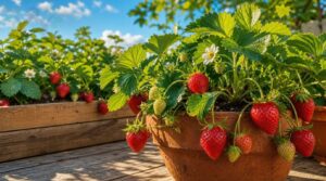 give strawberries enough sunlight give strawberries enough sunlight