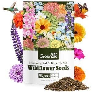 Groundio Wildflower Seeds Hummingbird and B0DJT15WP6