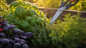 harvest herbs at the right time harvest herbs at the right time