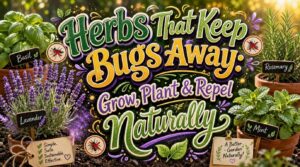 herbs that keep bugs away herbs that keep bugs away