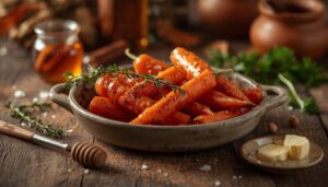 honey-glazed carrots with herbs honey-glazed carrots with herbs