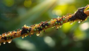 honeydew, sooty mold, and ant activity honeydew, sooty mold, and ant activity