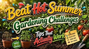 hot summer gardening challenges hot summer gardening challenges