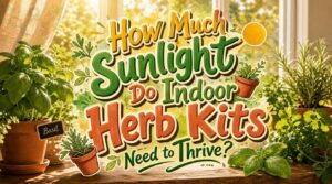how much sunlight do indoor herb kits need how much sunlight do indoor herb kits need