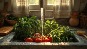 how to rinse and prep harvest safely how to rinse and prep harvest safely
