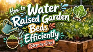 how to water raised garden beds efficiently how to water raised garden beds efficiently