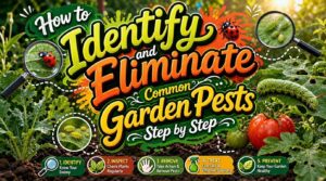 identify and eliminate common garden pests identify and eliminate common garden pests