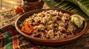 jamaican red beans and rice jamaican red beans and rice