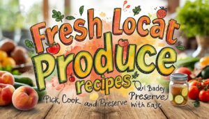 local produce recipes local produce recipes