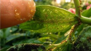 look for sticky honeydew look for sticky honeydew