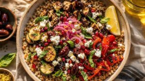 mediterranean vegetable and grain bowls mediterranean vegetable and grain bowls