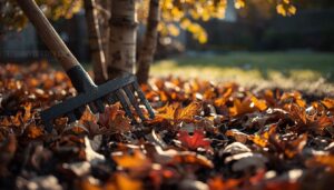 mulch leaves and protect beds mulch leaves and protect beds
