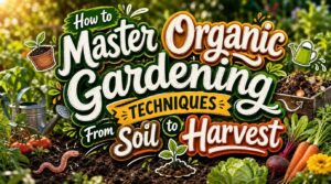 organic gardening techniques