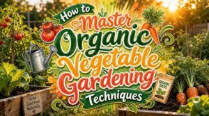 organic vegetable gardening techniques