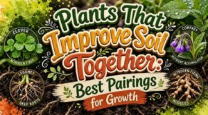 plants that improve soil together plants that improve soil together