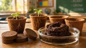 pot and soil materials pot and soil materials