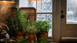 protecting herbs from drafts and vents protecting herbs from drafts and vents