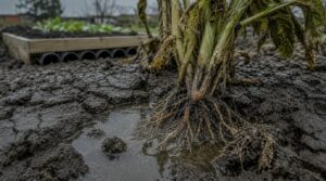 root rot from poor winter drainage root rot from poor winter drainage