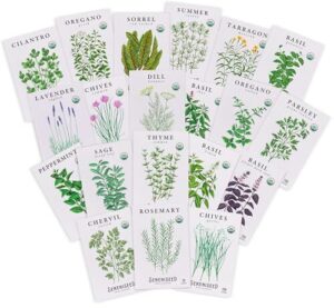 Sereniseed Certified Organic Herb Seeds B0FFHGW5DQ