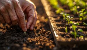 sow at correct depth sow at correct depth