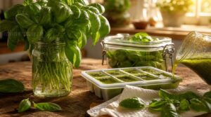 store and preserve harvested basil store and preserve harvested basil
