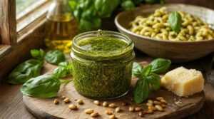 storing and serving pesto storing and serving pesto