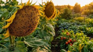 sunflowers as sacrificial plants sunflowers as sacrificial plants