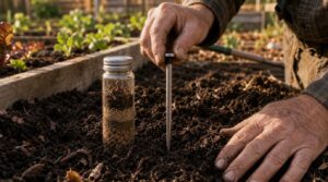 test soil before planting test soil before planting
