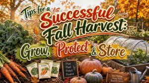 tips for successful fall harvest tips for successful fall harvest