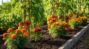 tomatoes and marigold spacing tomatoes and marigold spacing