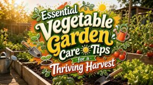 vegetable garden care tips