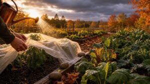 water and protect autumn crops water and protect autumn crops