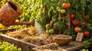 water, mulch, and feed consistently water, mulch, and feed consistently