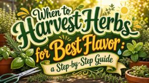 when to harvest herbs for best flavor when to harvest herbs for best flavor