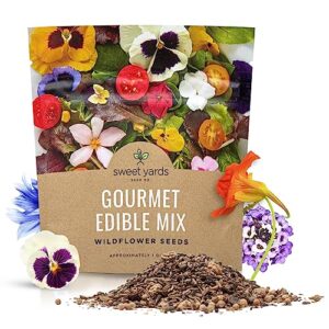 Wildflower Seeds Edible Flowers Mix B01MD0C96P