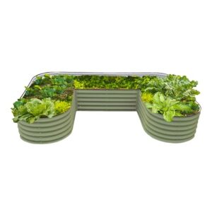17" Tall U Shape Raised Garden B0CG9KJJPQ