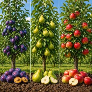 Apple, Plum & Pear Trees B0GZYKR3ZY