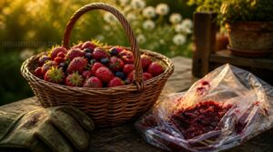 baskets reduce bruising during harvest baskets reduce bruising during harvest