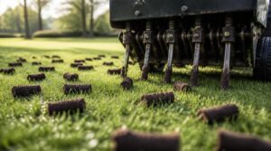 core aerate compacted soil core aerate compacted soil
