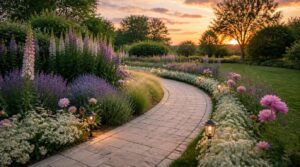 create curved garden paths create curved garden paths