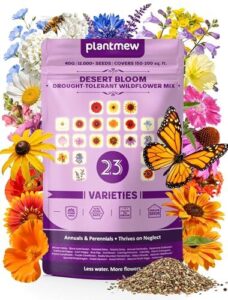 Desert Bloom Drought Tolerant Wildflower Mix B0GX3TVS4V