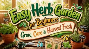 easy herb garden for beginners