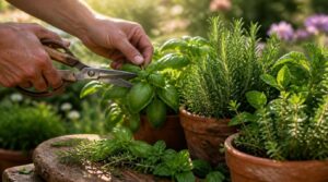 harvest fresh herbs correctly harvest fresh herbs correctly